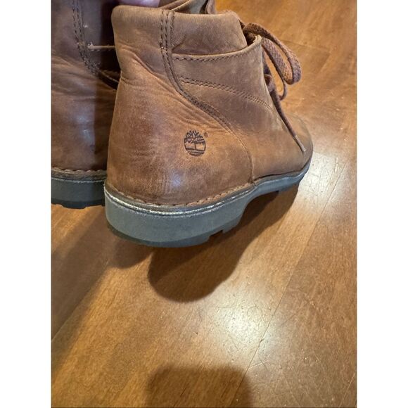 Woman’s vintage Timberland ankle booties leather size 8 - Picture 2 of 6